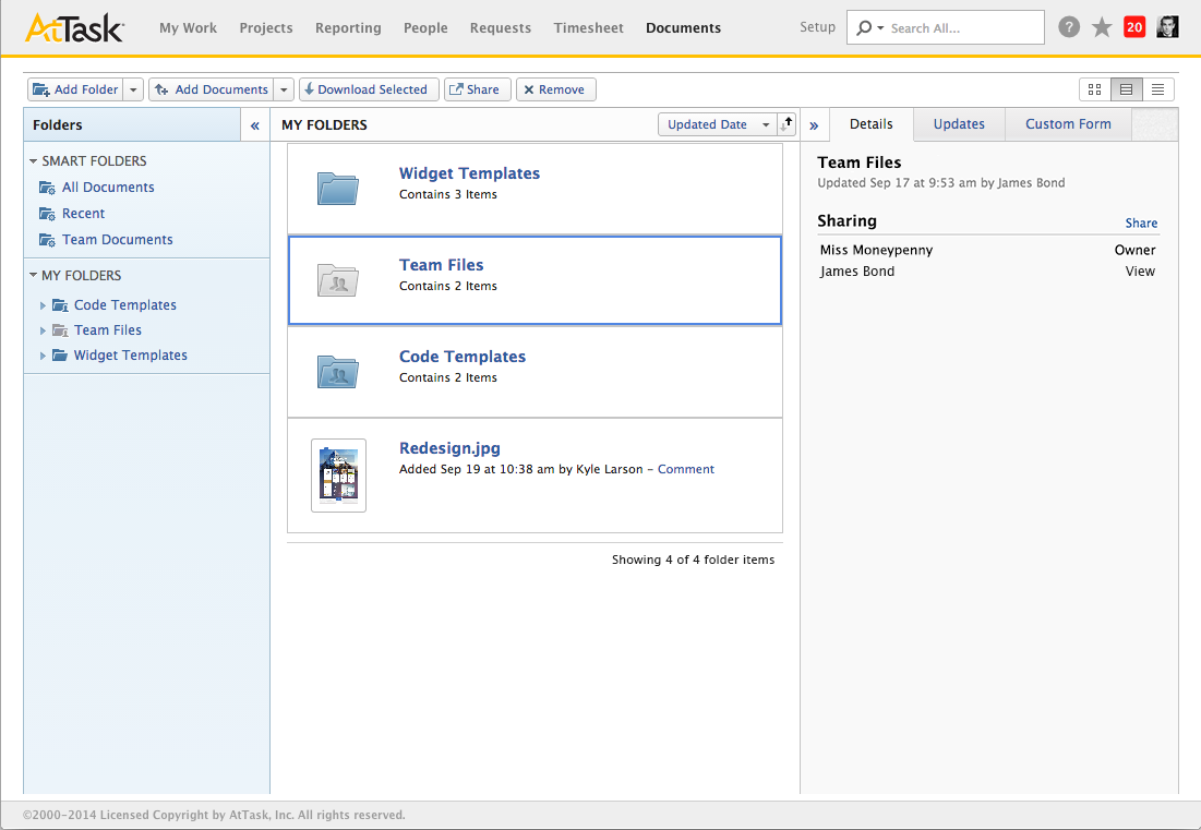 shared folders